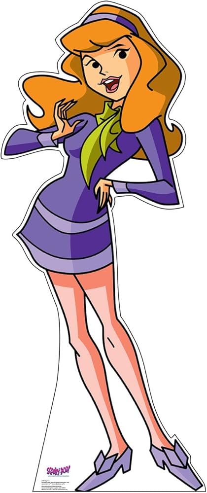 Advanced Graphics 2497 64 x 27 in. Daphne - Scooby-Doo Mystery Incorporated  Cardboard Standup